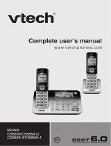 VTech CS6859-3 User manual
