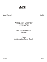 APC 20000 VA User manual