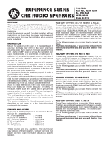 DLS Reference series Owner's manual