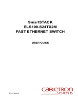 Cabletron Systems SmartSTACK ELS100-S24TX2M User manual