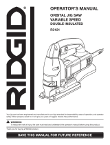 RIDGID R3121 User manual