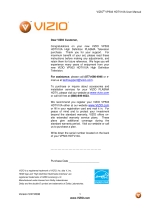 Vizio VP503 User manual