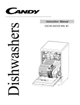 Candy CSD 68-80 User manual