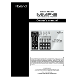 Roland MMP-2 User manual