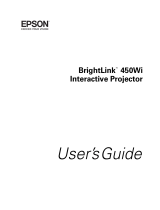 Epson BrightLink 450Wi User manual