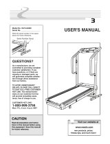 Weslo WLTL24090 User manual