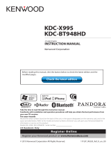 Kenwood BT948HD User manual