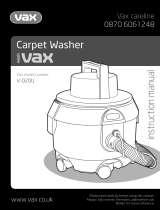 Vax Wash Owner's manual