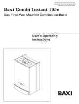 Baxi BAXI COMBI INSTANT 105 HE User manual