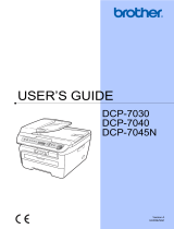 Brother DCP-7040 User manual