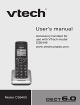 VTech CS6400 User manual