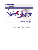 Enterasys NetSight Element Manager User manual