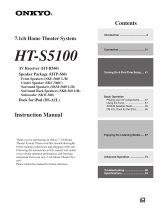 ONKYO FW 560C Owner's manual