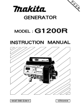 Makita G1200R User manual