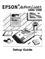 Epson 1500 User manual