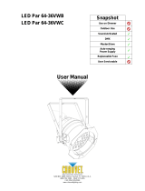 Chauvet LED Par 64-36VWB User manual