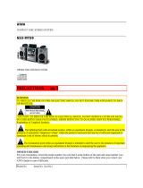 Aiwa NSX-MTD9 User manual