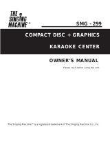 Radio Shack SMG - 299 User manual