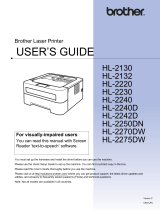 Brother HL-2275DW User guide