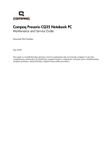 Compaq Presario CQ35-200 - Notebook PC Product information