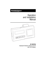 Magnadyne BT-HFKP30 User manual