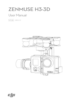 Zenmuse H3-3D Gimbal User manual