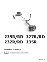 Ryobi 225RD User manual