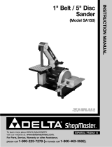 Delta SA150 User manual