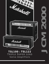 Marshall Amplification JCM 2000 TSL 60 User manual