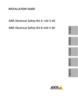 Axis Communications A 120 V AC User manual