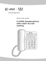 AT&T CL2909 Quick start guide