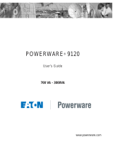 Eaton P' 9120 User manual