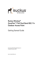 Ruckus Wireless ZoneFlex 7762 User guide