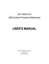 AMD GA-7VASFS-FS User manual