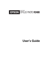 Epson Stylus Photo R2400 User manual