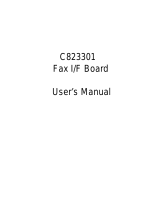 Epson C823301 (Fax I/F) User manual