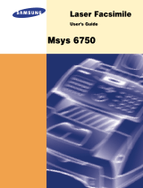 Samsung Msys 6750 User manual