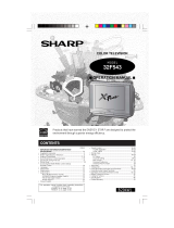 Sharp 32F543 Operation Manual User manual