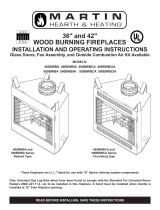 Martin Fireplaces 400BWBCIA User manual