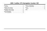 Cadillac 2005 STS User manual