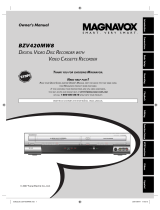 Magnavox BZV420MW8 User manual