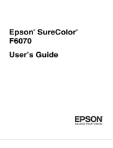 Epson SureColor F6070 User guide