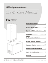Electrolux Chest freezers Operating instructions
