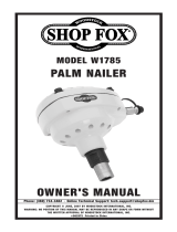 Shop fox SHOP FOX W1785 User manual