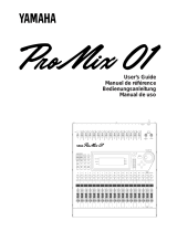 Yamaha Programmable Mixer 01 User manual