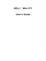 Dell MINI 3T1 User manual