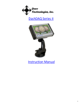 Drew Technologies DashDAQ Series II User manual