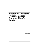 Konica Minolta MAGICOLOR 4695MF User manual