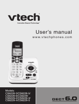VTech CS6229-5 - Cordless Phone w/ Call Waiting Caller ID User manual