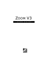 Zoom V3 9225 User manual